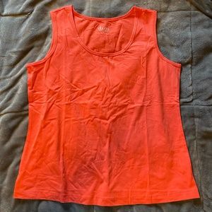 denim + company salmon tank Size: Large